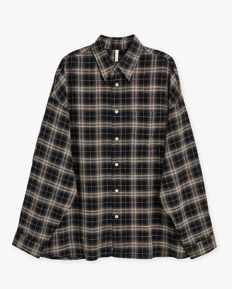 Sunflower Stable Shirt Black Check