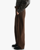 LEMAIRE Twisted Belted Pants Risretto