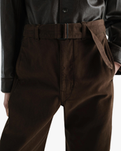 LEMAIRE Twisted Belted Pants Risretto