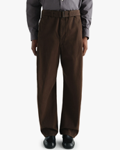 LEMAIRE Twisted Belted Pants Risretto