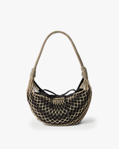 LEMAIRE Fortune Croissant Filt Bag Light Beige/Marron Glace
