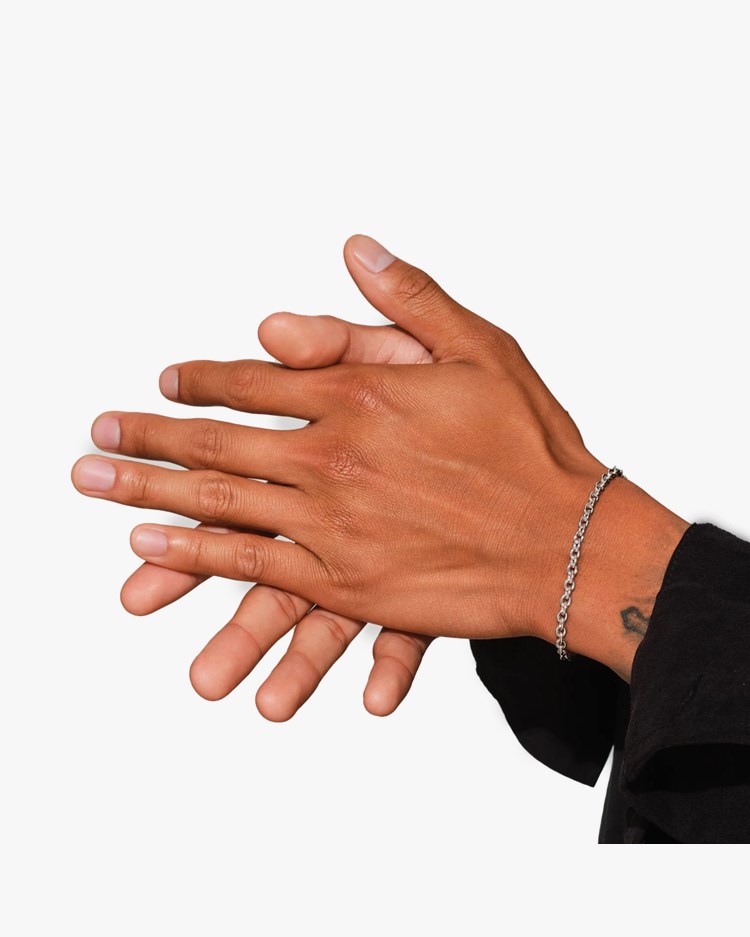 Tom Wood Ada Chain Bracelet Slim Silver - Vallgatan 12