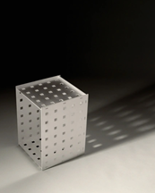 Frama Rivet Box Table Perforated Aluminum