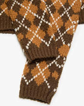 Acne Studios Buttoned Knit Cardigan Brown/Orange