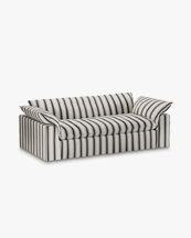 HK Living Nomad Couch 244 Cm Rocco/Chalkstripe