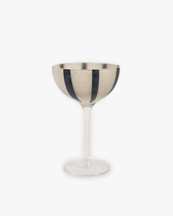 Olsson & Jensen Ziggy Cocktail Glass Black