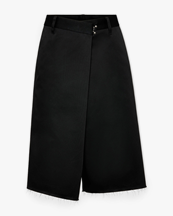 Maison Margiela Wrap Bermuda Shorts Black