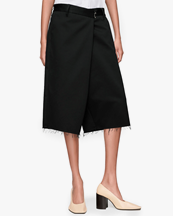 Maison Margiela Wrap Bermuda Shorts Black