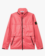 Stone Island Q100019 Glossy Nylon Jacket Geranium