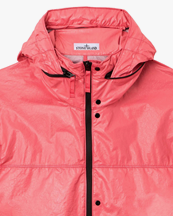 Stone Island Q100019 Glossy Nylon Jacket Geranium