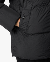 Stone Island 4100109 Crinkle Reps Nylon Bomber Jacket Black