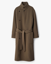 LEMAIRE Wrap Coat Thyme