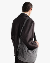 LEMAIRE Medium Soft Game Bag Grey Blue