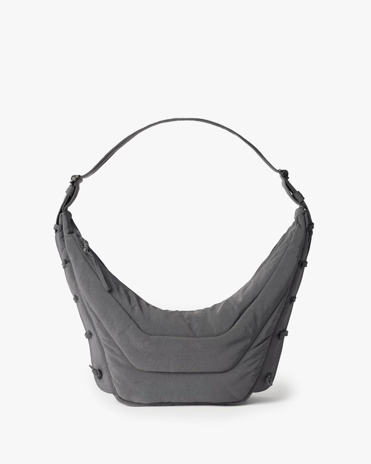 LEMAIRE Medium Soft Game Bag Grey Blue