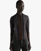 LEMAIRE Ascot T-Shirt Basalt