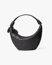 LEMAIRE Fortune Croissant Bag Nappa Leather Dark Chocolate