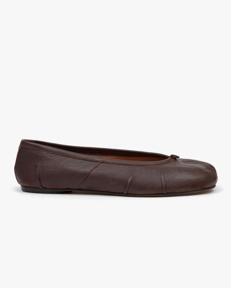 Maison Margiela Tabi Ballerina Flats Moka