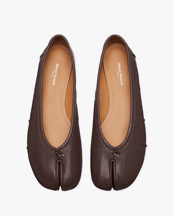 Maison Margiela Tabi Ballerina Flats Moka