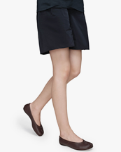 Maison Margiela Tabi Ballerina Flats Moka