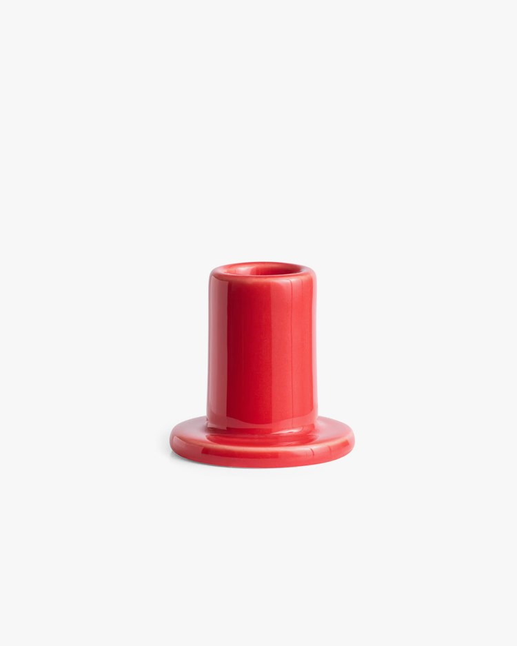 Hay Tube Candleholder S Red