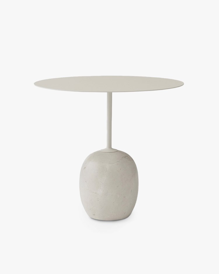 &Tradition Lato Table Ln9 Ivory & Crema Diva