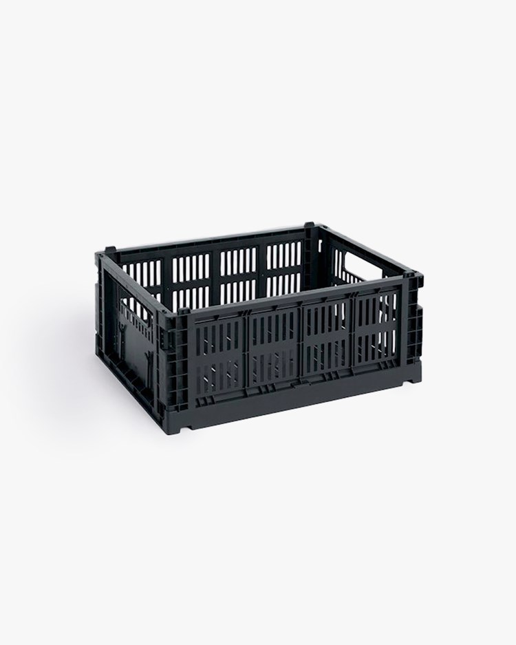 Hay Colour Crate Medium Charcoal