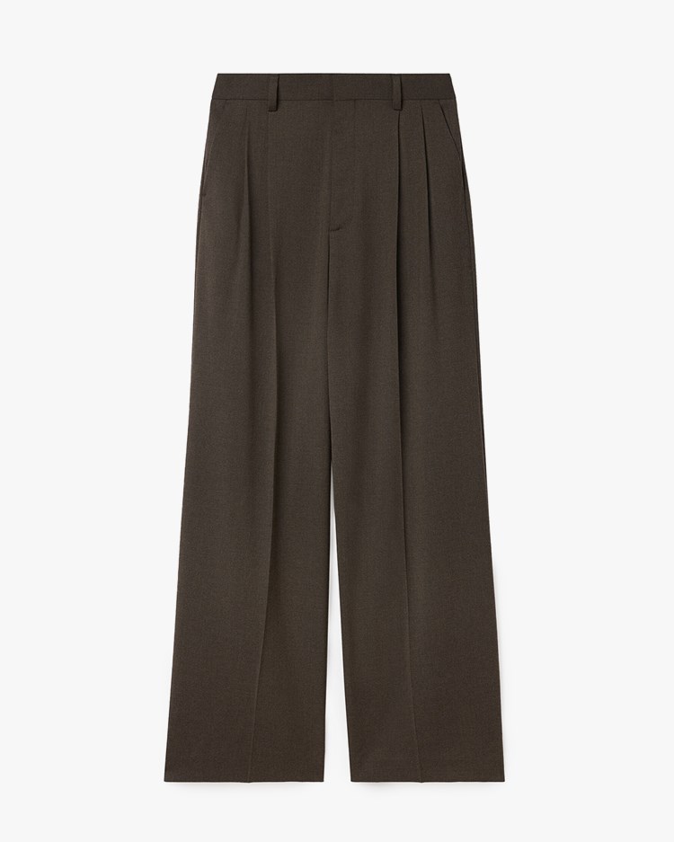 Filippa K Darcey Wool Trousers Walnut Brown