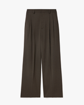 Filippa K Darcey Wool Trousers Walnut Brown