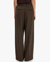 Filippa K Darcey Wool Trousers Walnut Brown