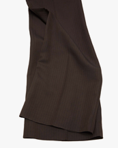 Acne Studios Tailored Suit Trousers Chocolate Brown