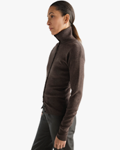 LEMAIRE Buttoned Top Ecorce Melange