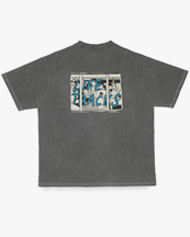 Nudie Jeans Koffe T-Shirt Lifetracks Iii Antracite