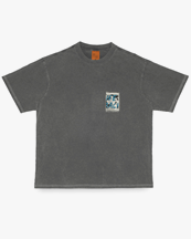 Nudie Jeans Koffe T-Shirt Lifetracks Iii Antracite