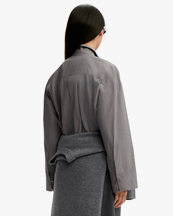 By Malene Birger Derris Shirt Grey Stripe