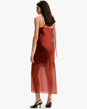 By Malene Birger Camilla Dress Spiced Berry