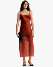 By Malene Birger Camilla Dress Spiced Berry