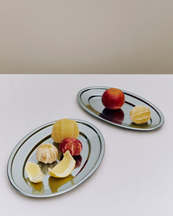 Hay Essential Steel Oval Dish M Stainless Steel