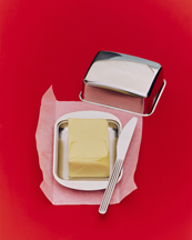 Hay Essential Steel Butter Box Stainless Steel