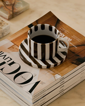 Olsson & Jensen Monica Cup & Saucer Brown