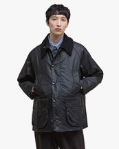 Barbour Bedale Wax Jacket Black