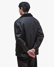 Barbour Bedale Wax Jacket Black