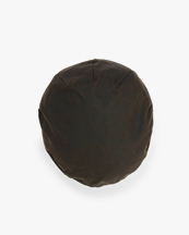 Barbour Cheviot Wax Flat Cap Olive