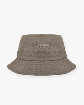Jacquemus Le Bob Gadjo Bucket Hat Dark Brown