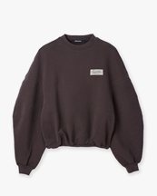 Jacquemus Le Sweatshirt Montaigne Dark Brown