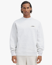 Jacquemus Le Sweatshirt Gros Grain Grey