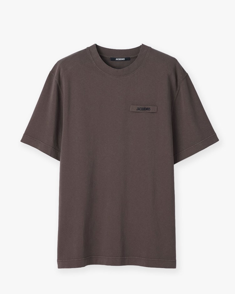Jacquemus Le T-Shirt Gros Grain Brown