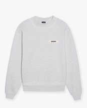 Jacquemus Le Sweatshirt Gros Grain Grey