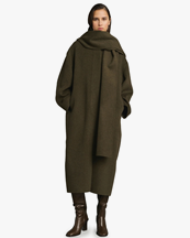 Soeur Finn Coat Kaki Chine
