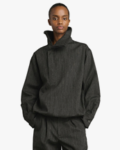 Soeur Lutece Shirt Gris Anthracite