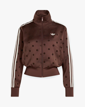 Adidas Originals Satin Polka Dot Track Jacket Auburn